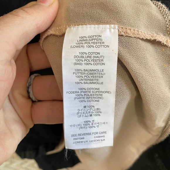 J.Crew Double Layer Ruffle Hem Tank Top - Picture 7 of 7